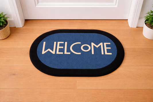 Handmade New Zealand Wool Doormat – Stylish Entry Rug
