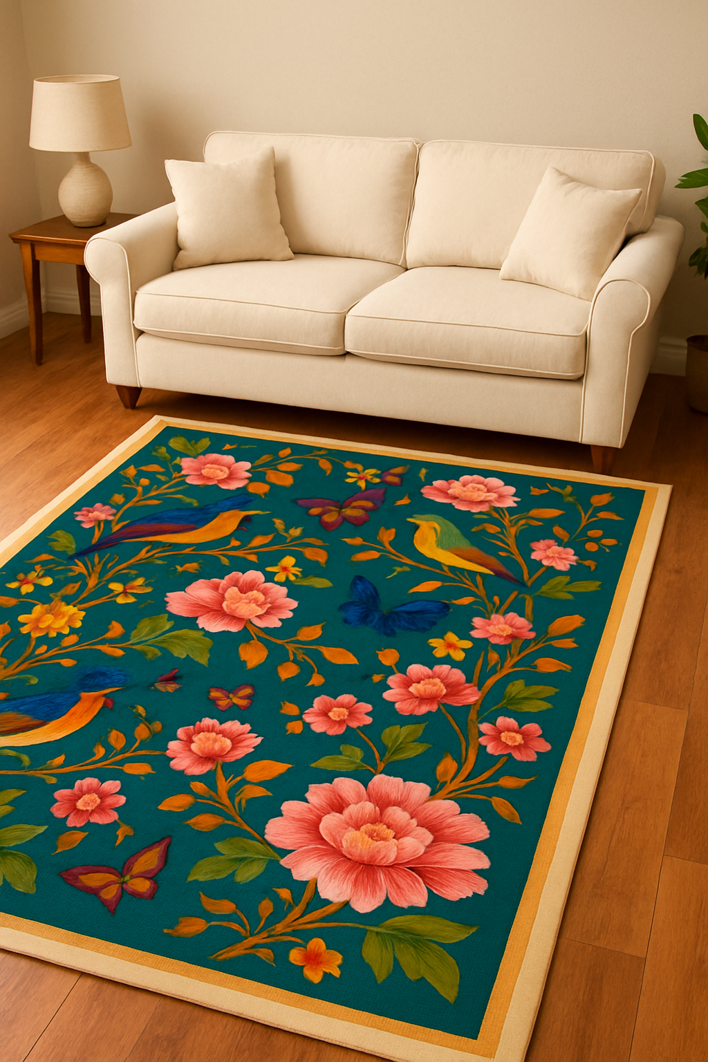 Eternal Blossom Garden Rug