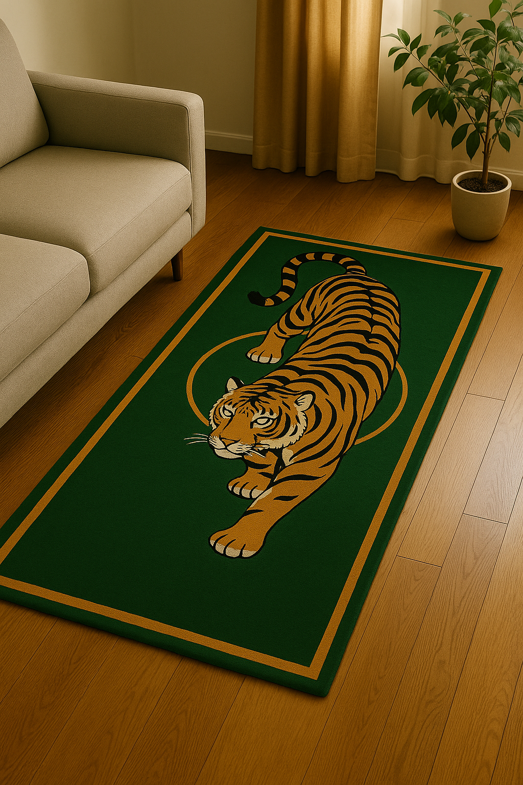 Royal Tiger Runner Rug