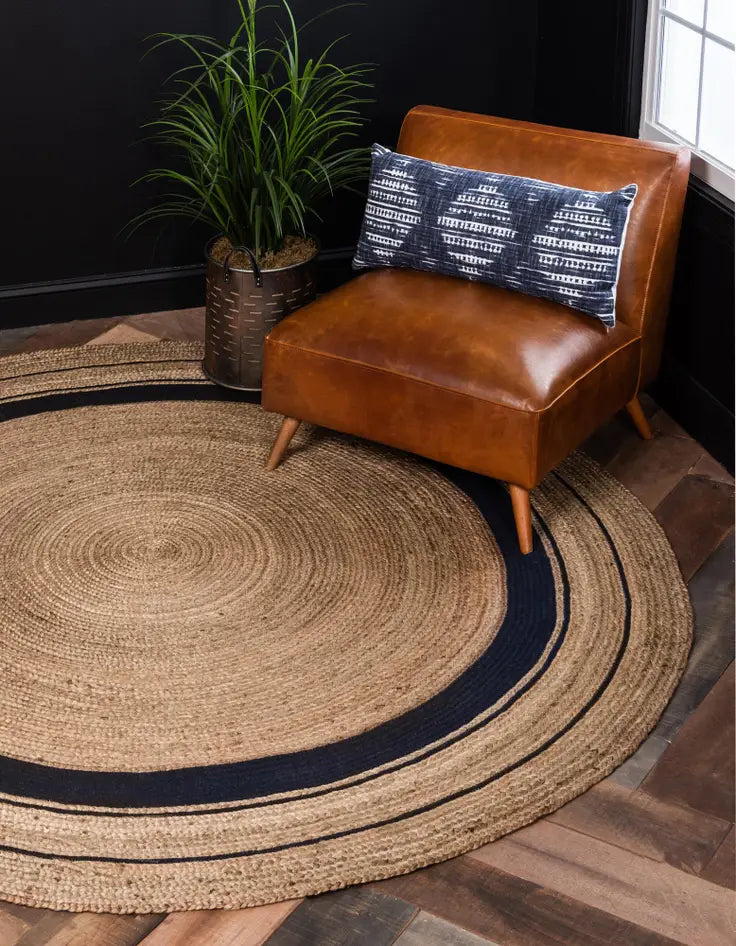 Handwoven Jute Rug