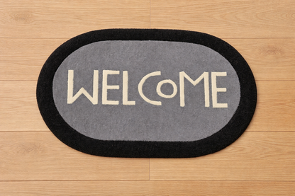 Handmade New Zealand Wool Doormat – Stylish Entry Rug