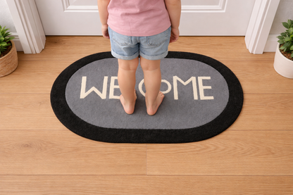 Handmade New Zealand Wool Doormat – Stylish Entry Rug