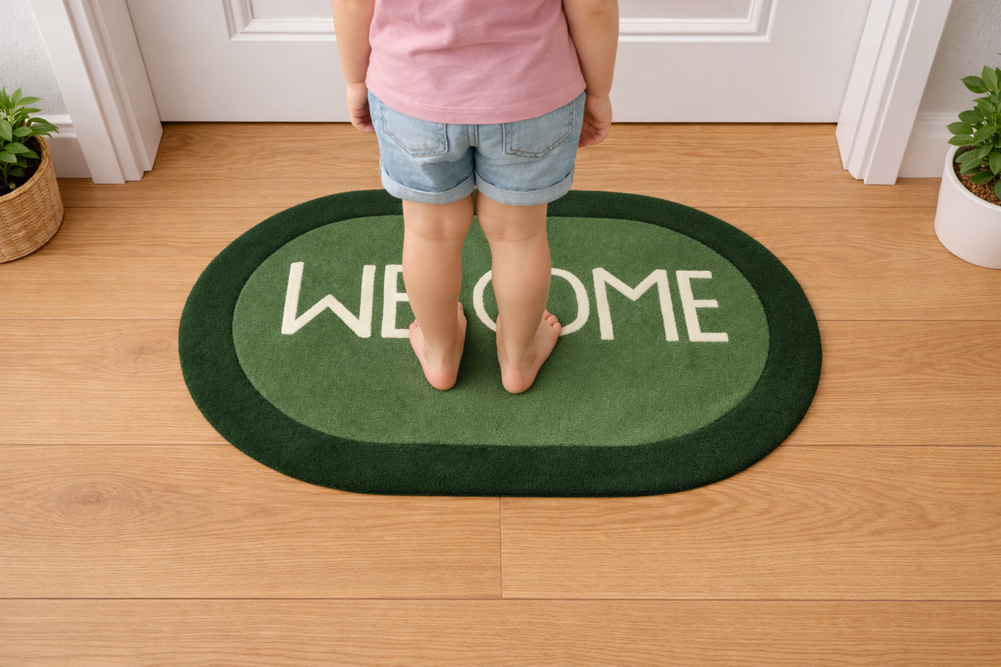 Handmade New Zealand Wool Doormat – Stylish Entry Rug