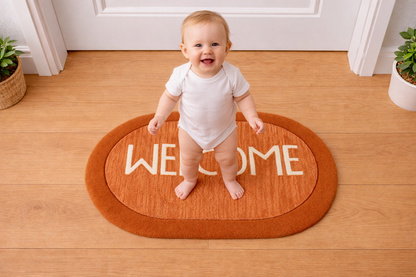 Handmade New Zealand Wool Doormat – Stylish Entry Rug