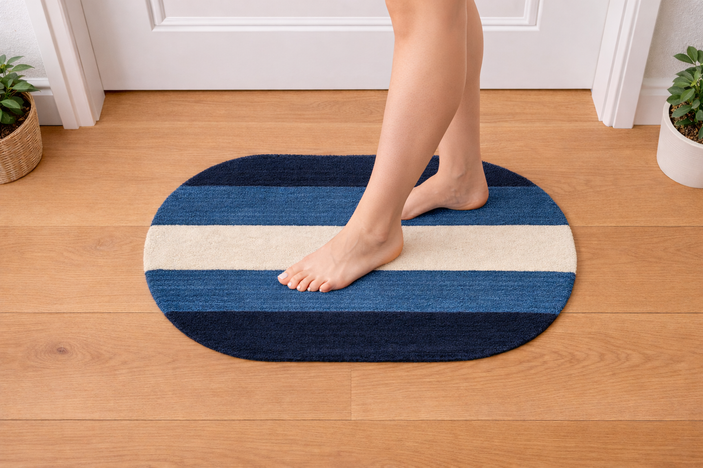 Handmade New Zealand Wool Doormat – Stylish Entry Rug