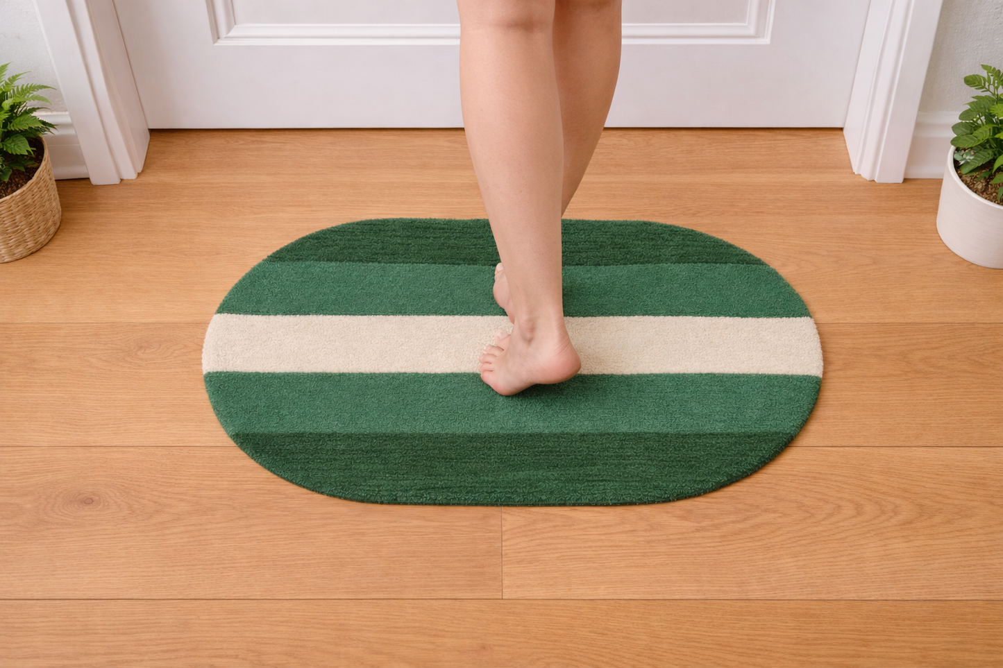 Handmade New Zealand Wool Doormat – Stylish Entry Rug