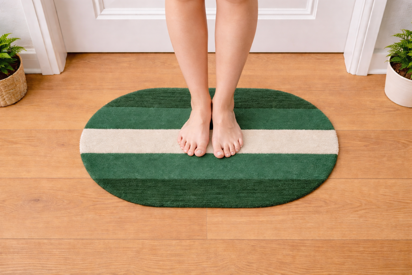 Handmade New Zealand Wool Doormat – Stylish Entry Rug