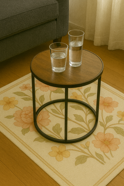 Soft Pastel Blossom Rug