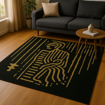 Golden Heritage Abstract Rug