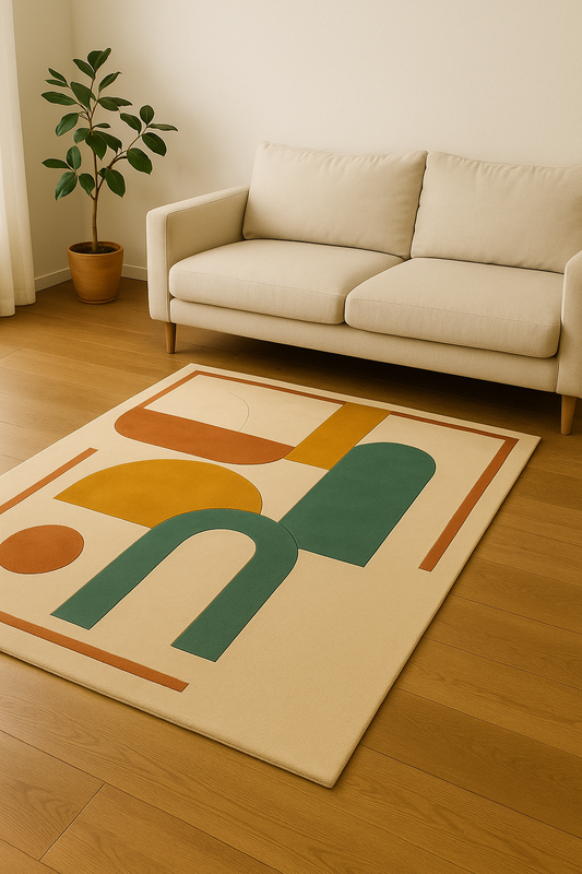 Modern Terra Shapes Rug