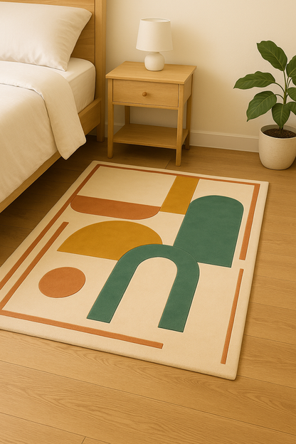 Modern Terra Shapes Rug