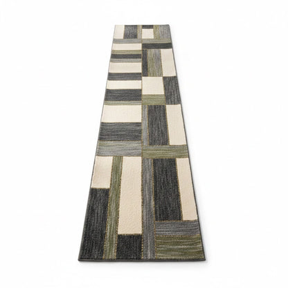 The Urban Mosaic Wool Runner Rug